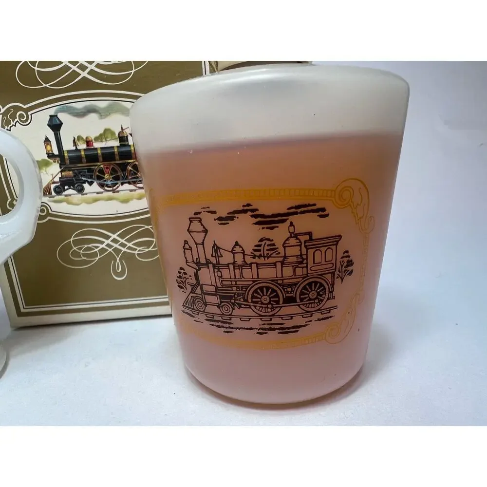 Avon Iron Horse Shaving Mug With Deep Woods After-Shave Vintage in Box